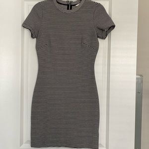 Stripped Casual Dress